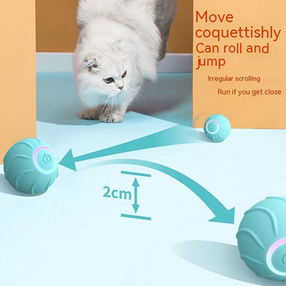 Automatic Rolling & Bouncing USB Ball for Kittens