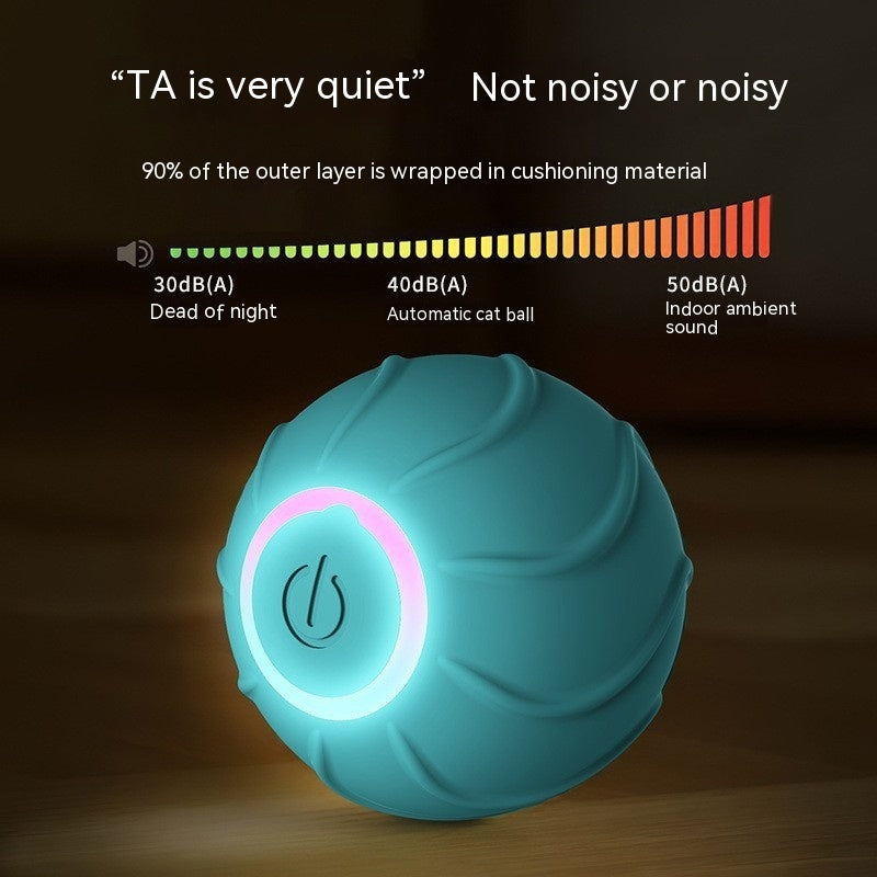 Automatic Rolling & Bouncing USB Ball for Kittens