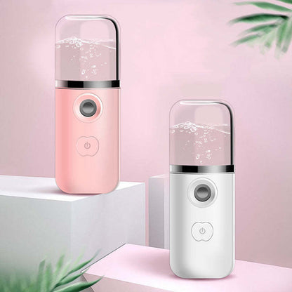 Håndholdt USB Nano Dampende Ansigtspleje Spray-enhed