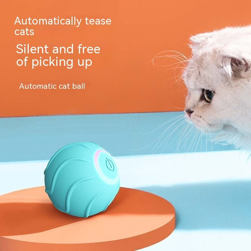 Automatic Rolling & Bouncing USB Ball for Kittens