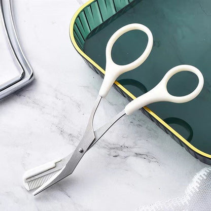 Øjenbryn Trimning Kniv Med Kam Buet Måne Små skønhedsartikler Gadgets