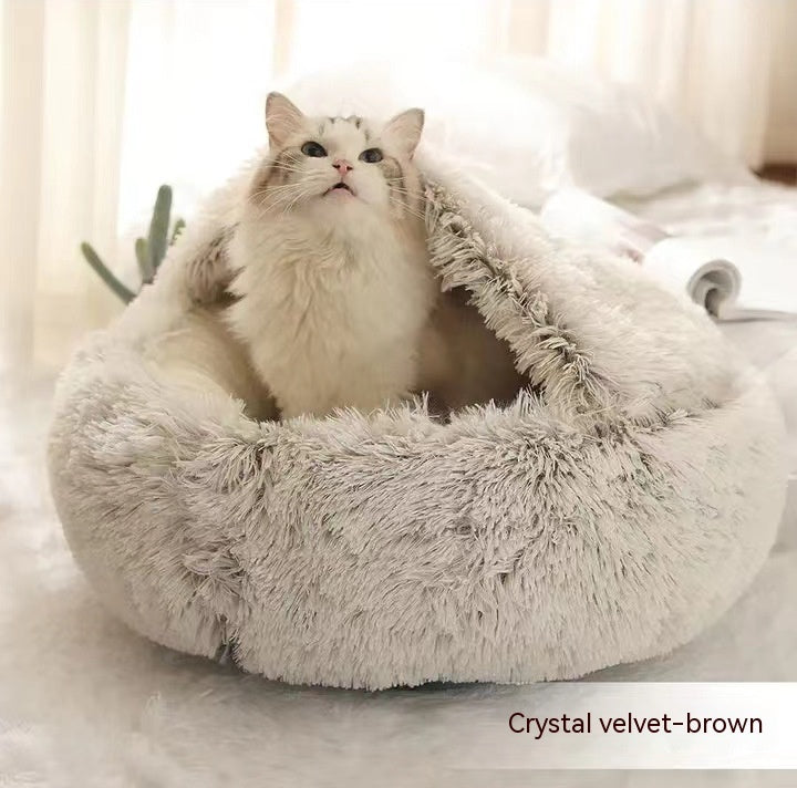 Soft Warm Winter Bed for Dogs & Cats
