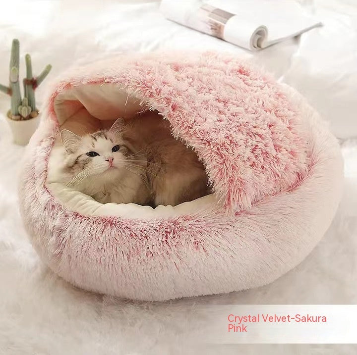 Soft Warm Winter Bed for Dogs & Cats