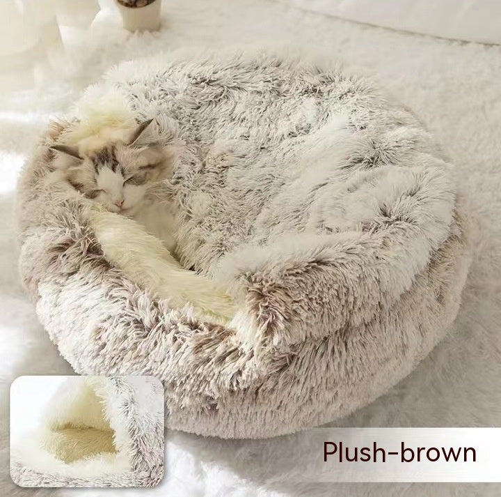 Soft Warm Winter Bed for Dogs & Cats